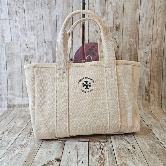 Tory Burch Handbags - Tory Burch Beige Tote Bag